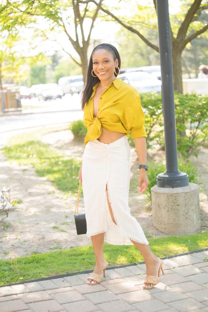 Midi-Skirt, Street style